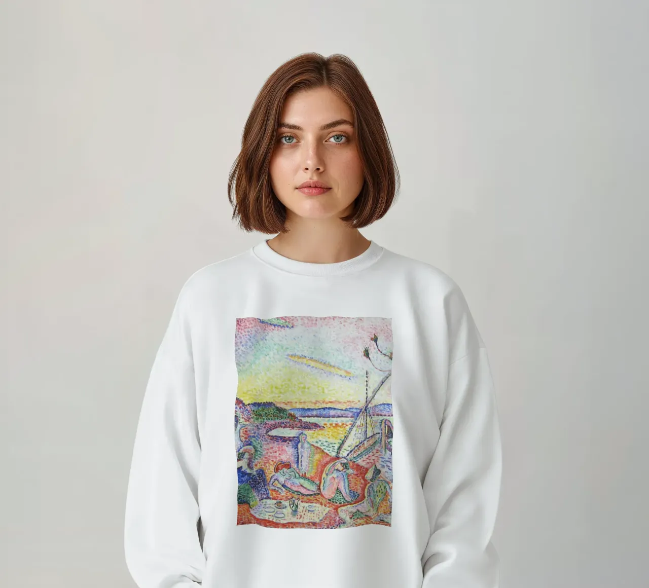 Impresiones de Henri Matisse, Arte moderno abstracto y colorido sudadera de ArtHaus