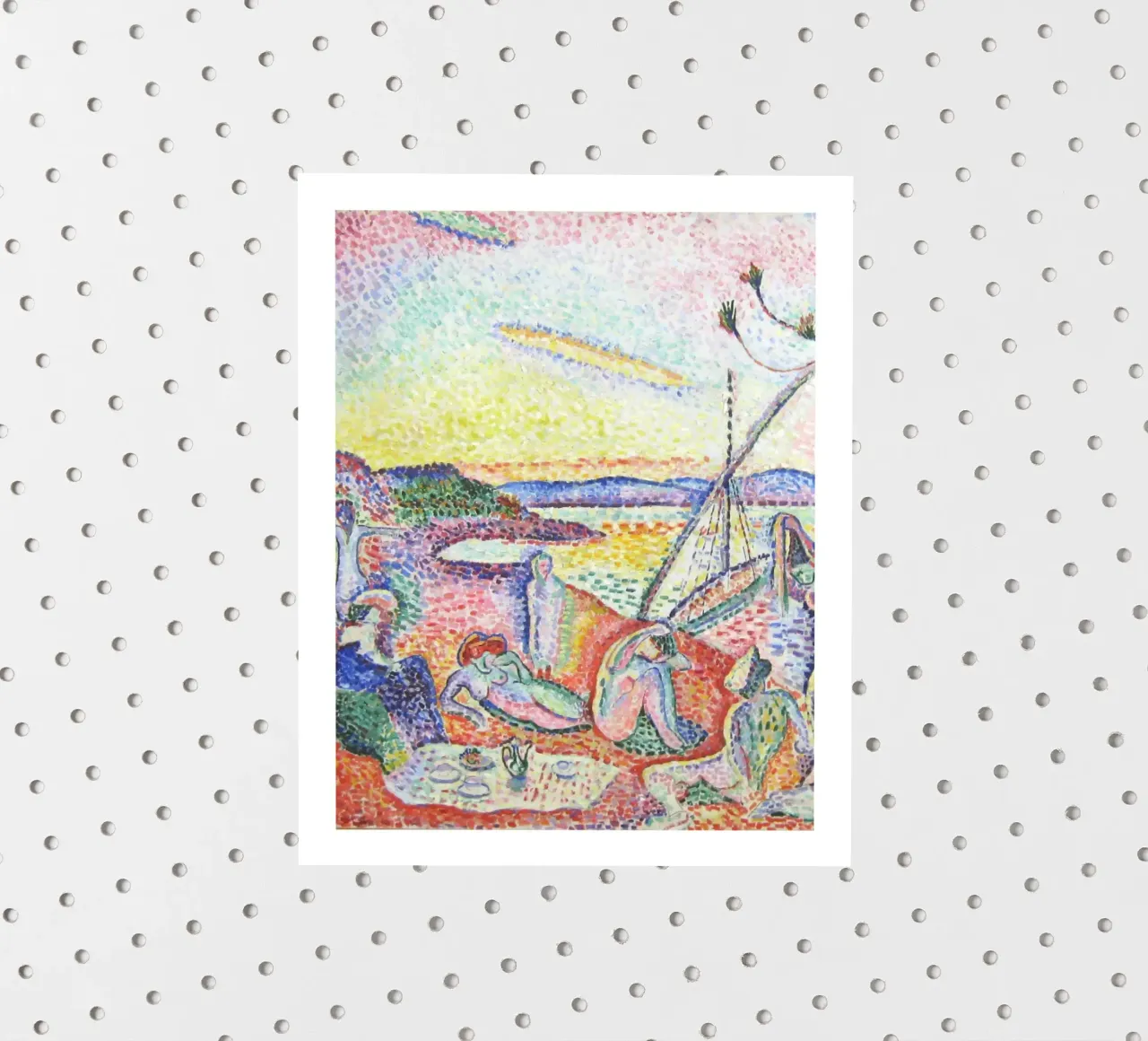 Henri Matisse Drucke, farbenfrohe abstrakte moderne Kunst Sticker von ArtHaus