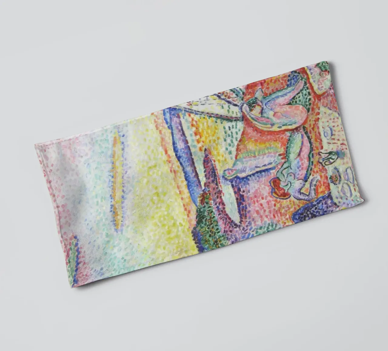 Henri Matisse Prints, Colorful Abstract Modern Art towel by ArtHaus