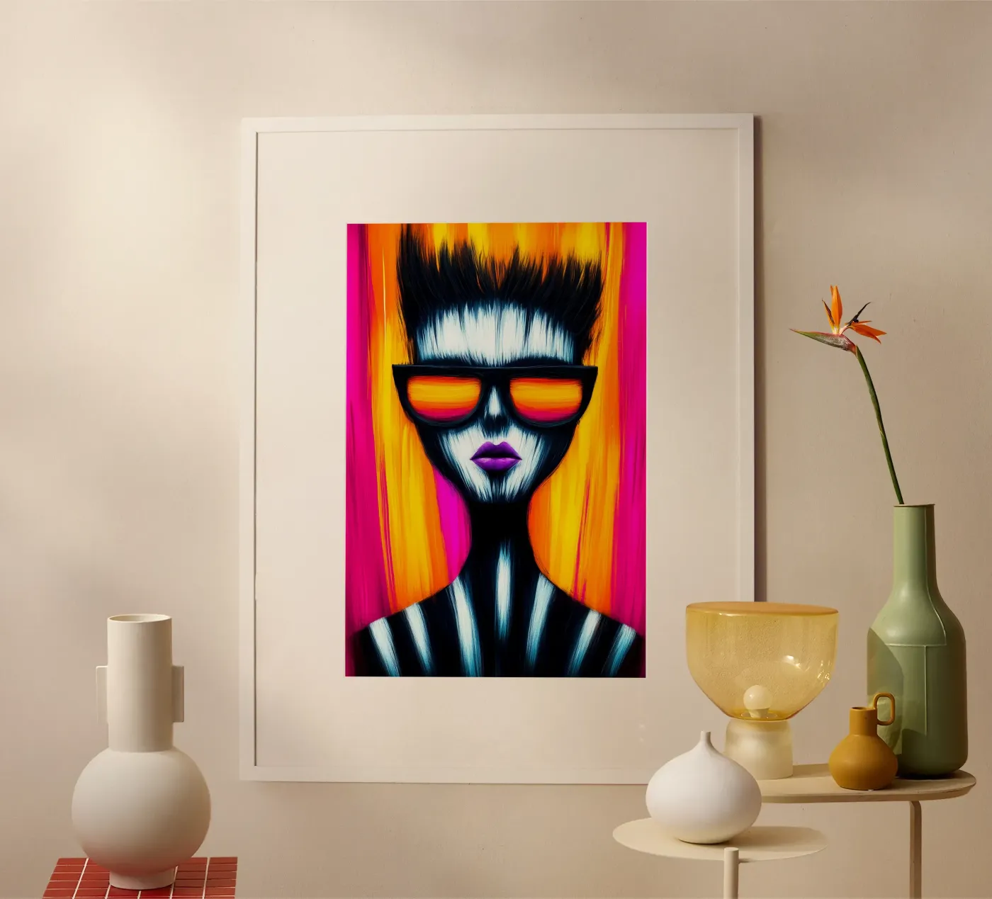 Neonvision poster van melipo-art