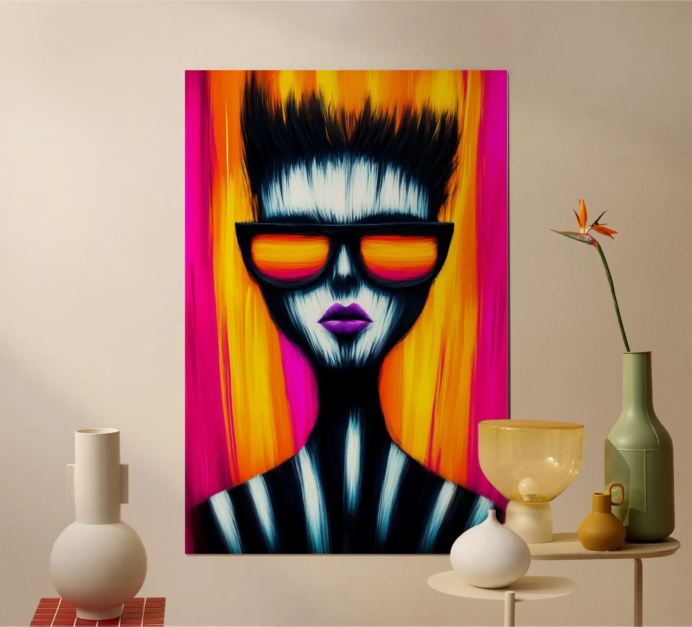 Neonvision poster van melipo-art
