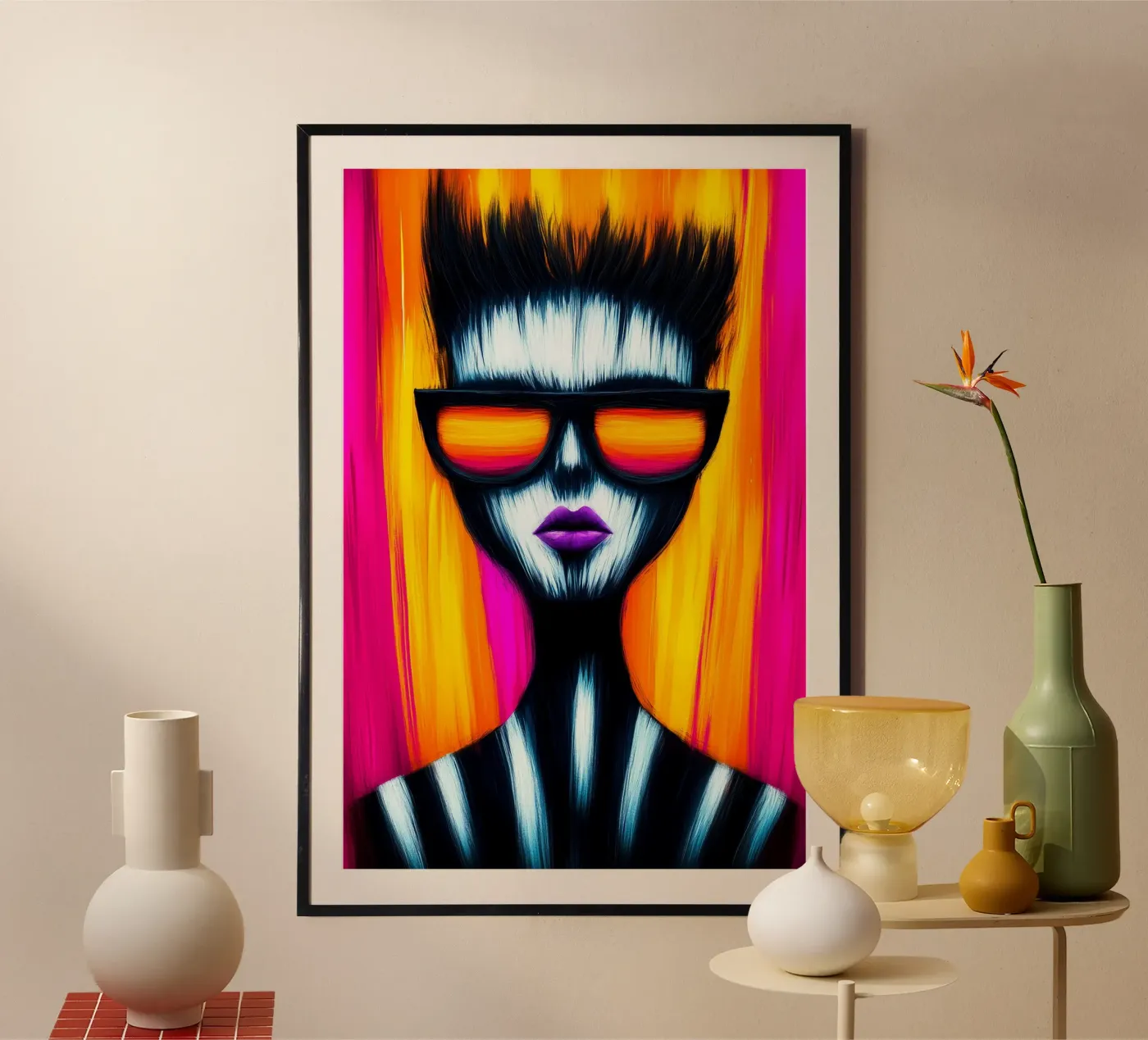 Neonvision poster van melipo-art