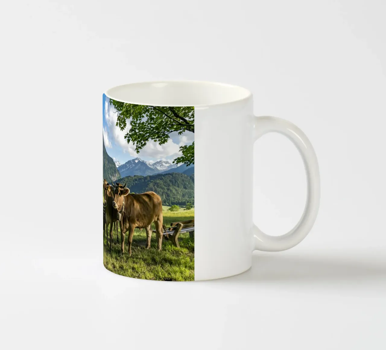 Kühe im Allgäu tazza in ceramica da Reisefotografie - Bilder aus aller Welt