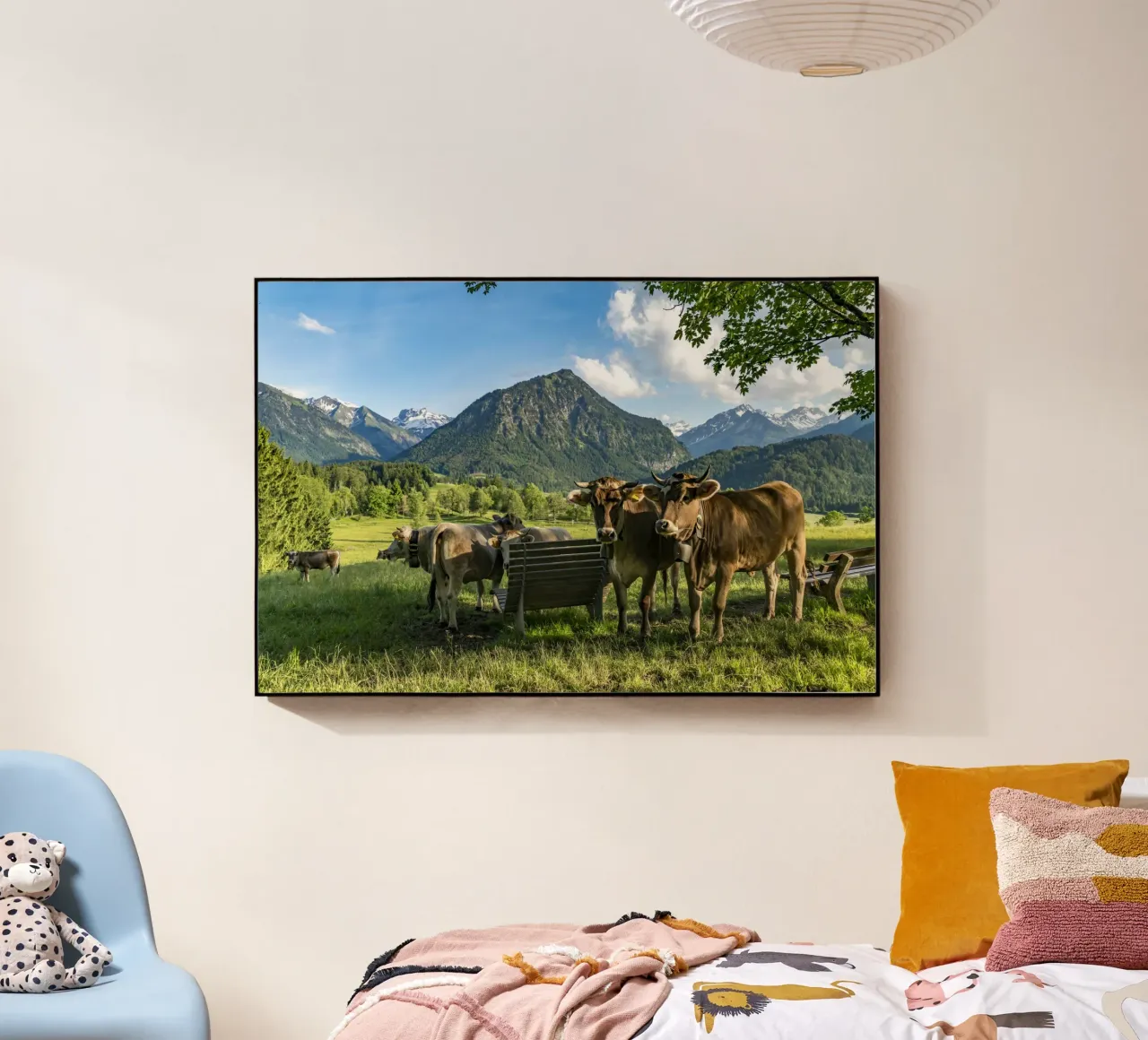 Kühe im Allgäu metacrilato de Reisefotografie - Bilder aus aller Welt