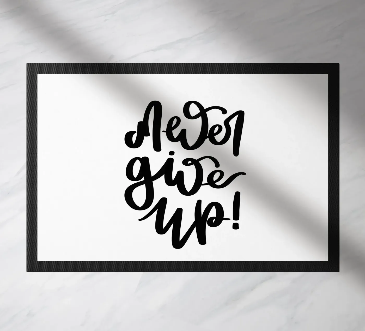 Never give up! zerbino da LIMITED EDITION LETTERS