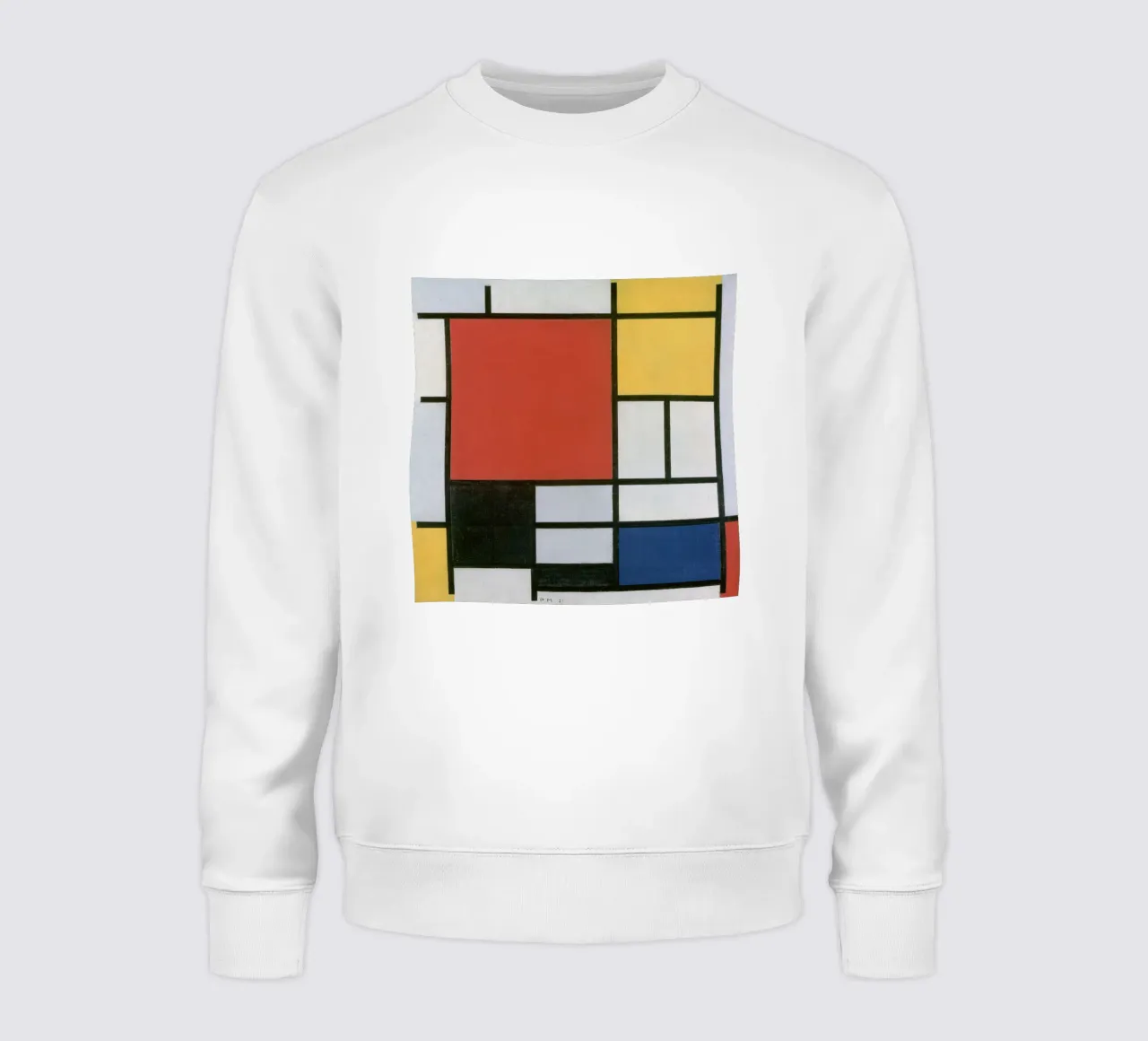 Piet Mondrian - Composizione felpa da Timeless Artworks