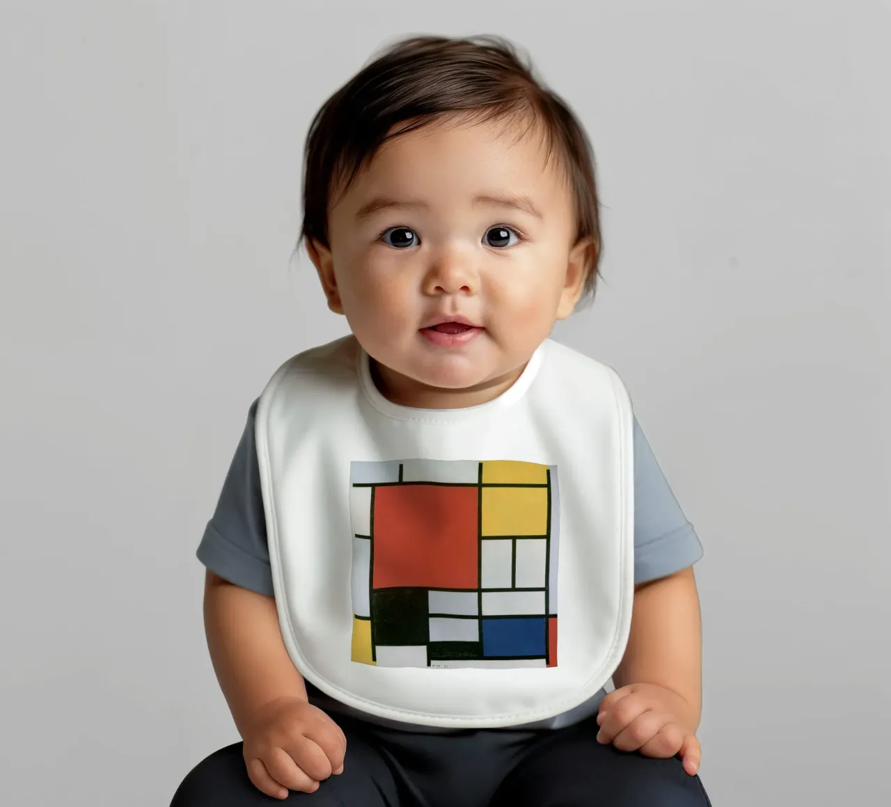 Piet Mondrian - Composición babero de Timeless Artworks