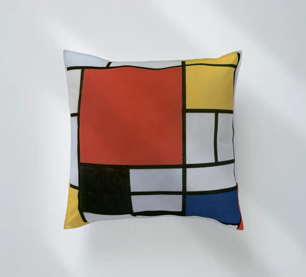 Piet Mondrian - Composizione cuscino da Timeless Artworks