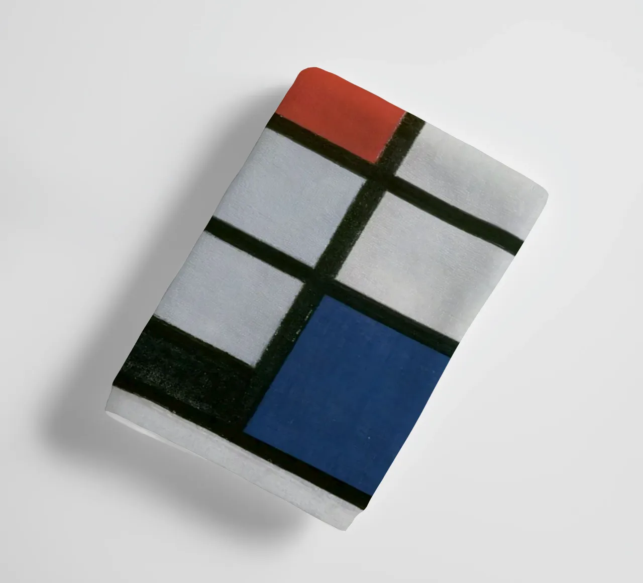 Piet Mondrian - Composizione asciugamano da bagno da Timeless Artworks