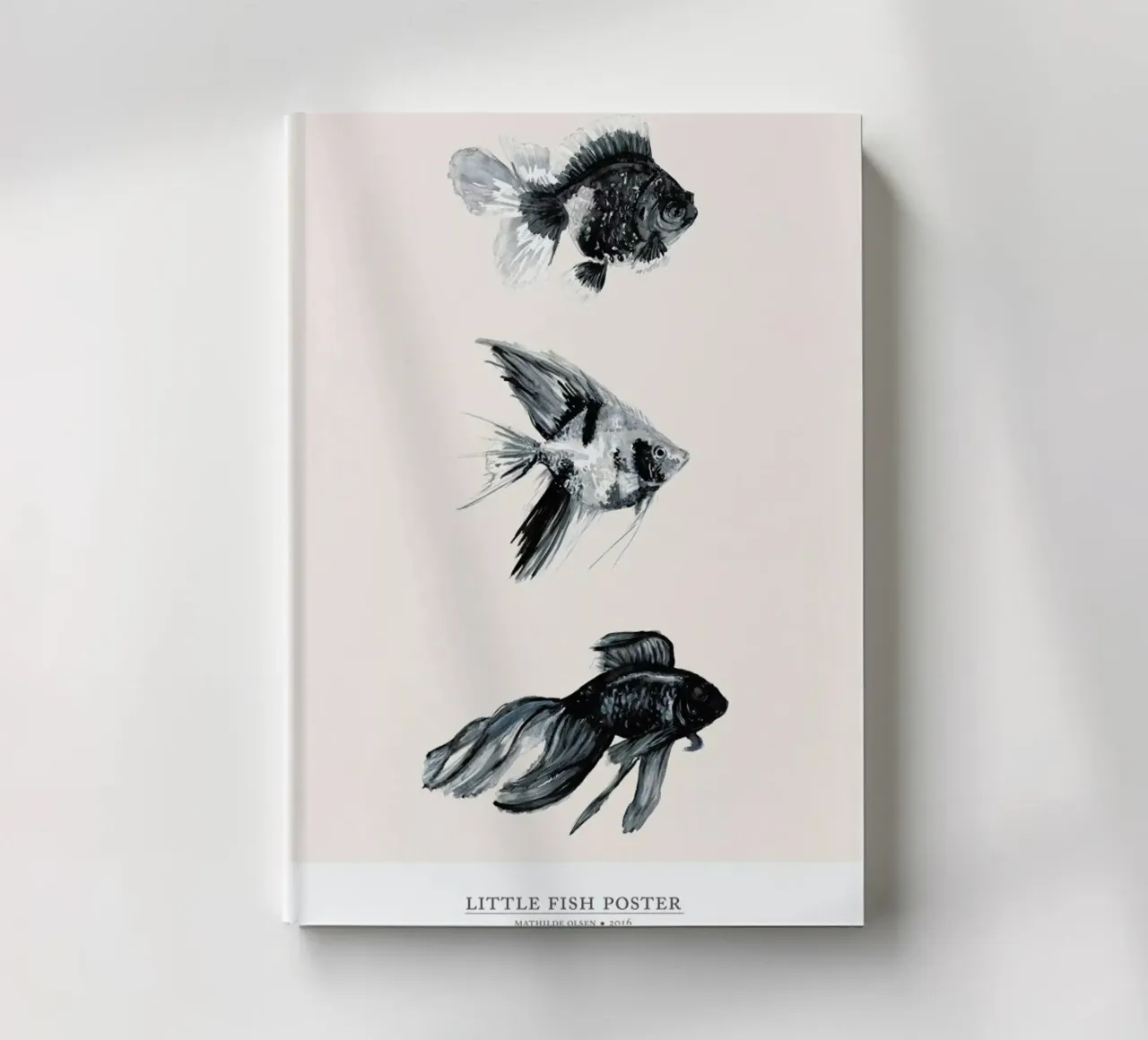 Little Fish notebook by Mathilde Olsen