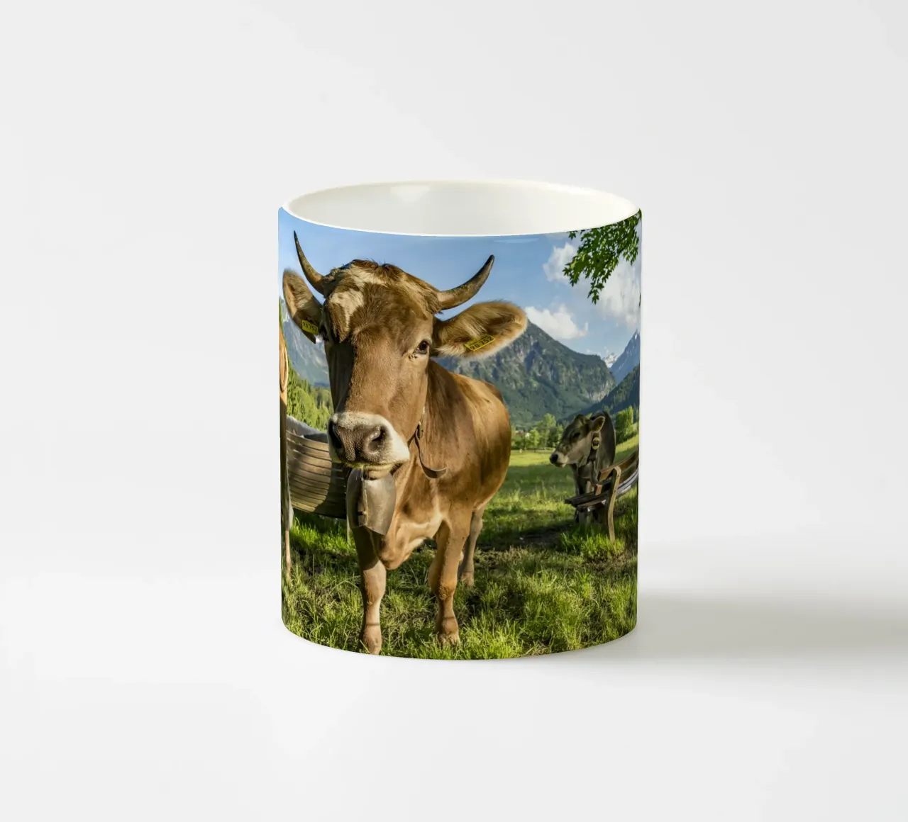 Kühe im Allgäu tazza in ceramica da Reisefotografie - Bilder aus aller Welt