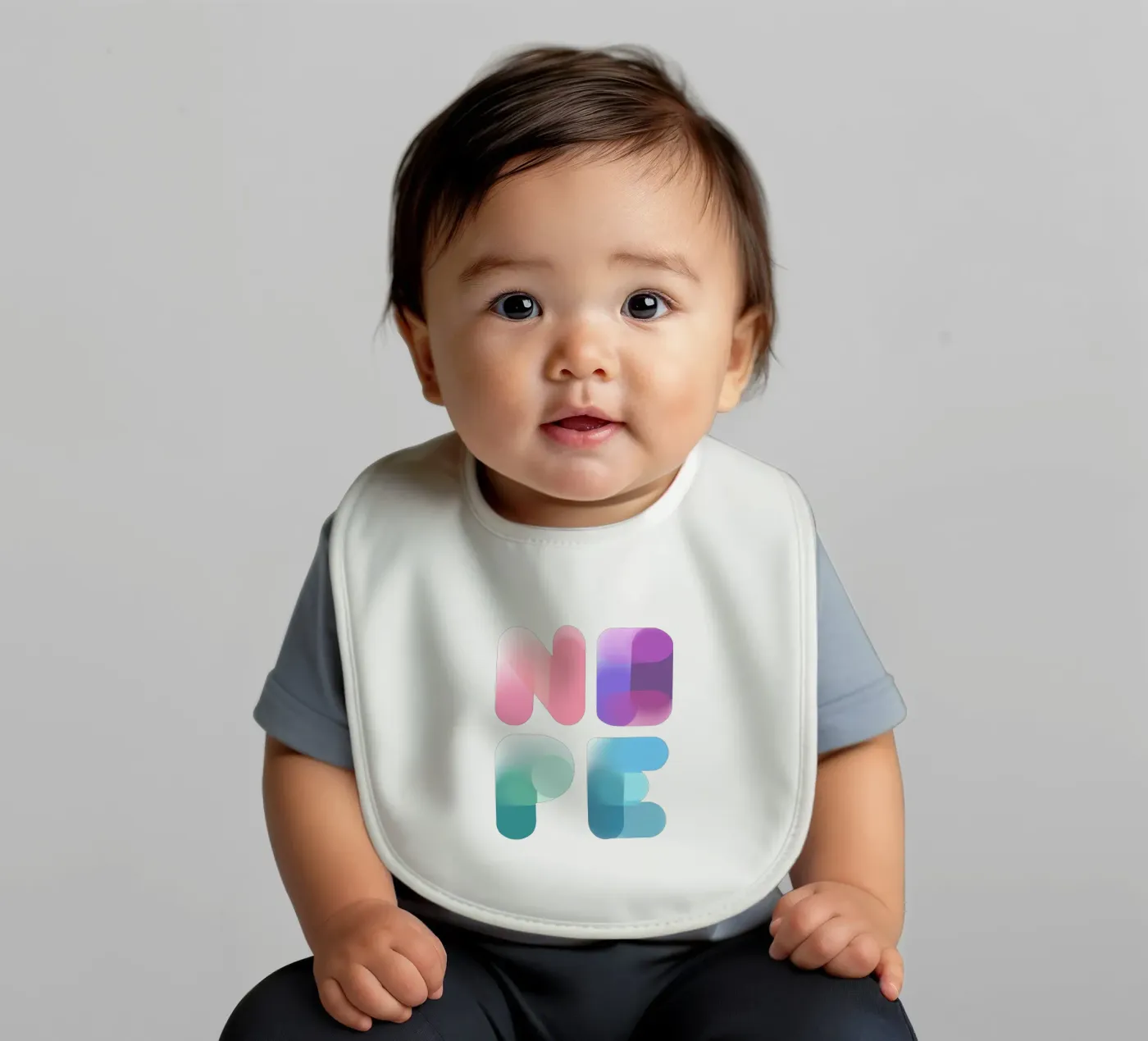 NOPE bavaglino da LIMITED EDITION LETTERS