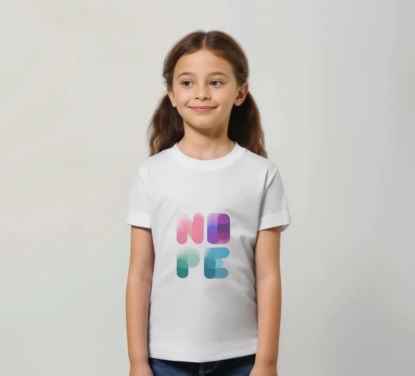NOPE t-shirt bambini da LIMITED EDITION LETTERS