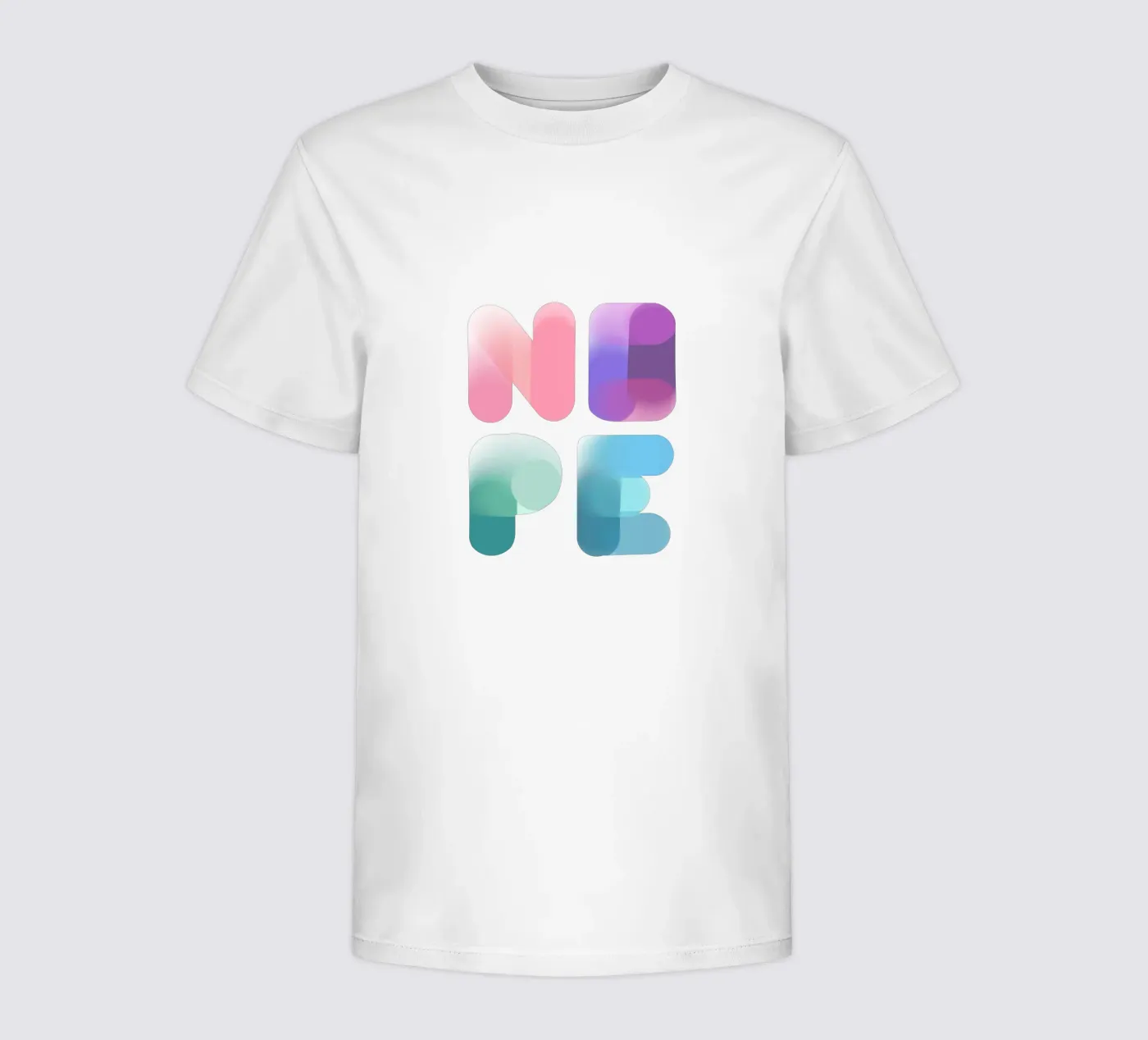 NOPE t-shirt bambini da LIMITED EDITION LETTERS