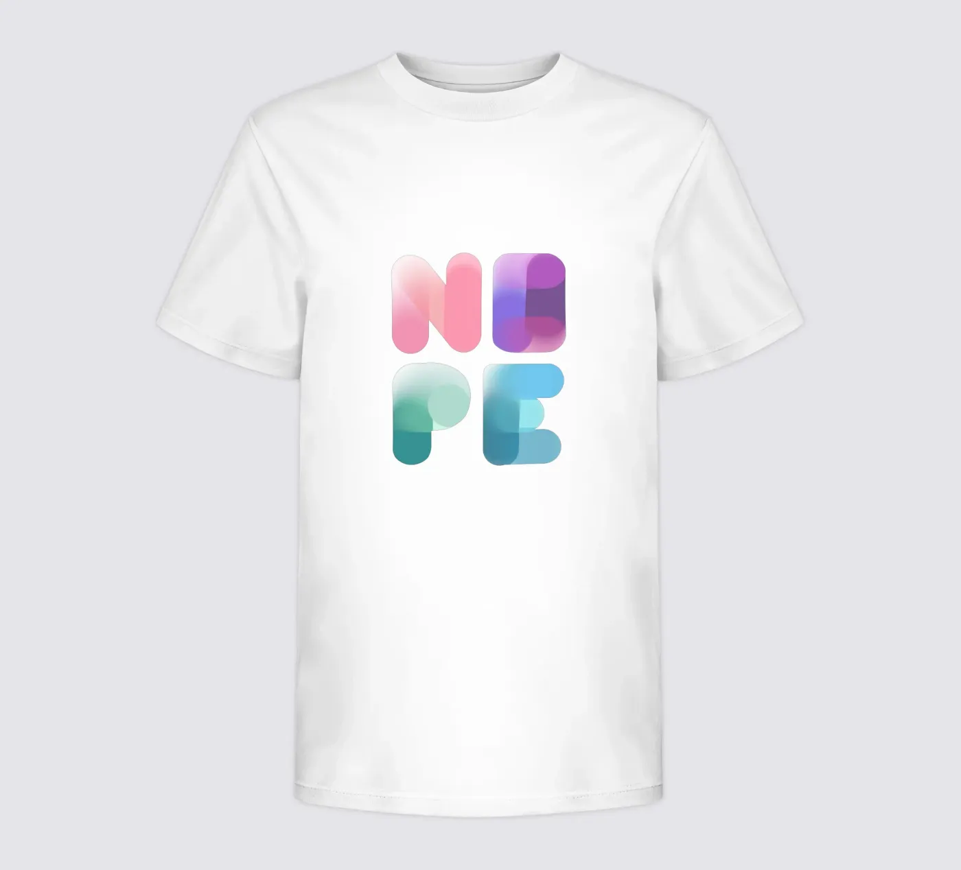 NOPE t-shirt bambini da LIMITED EDITION LETTERS