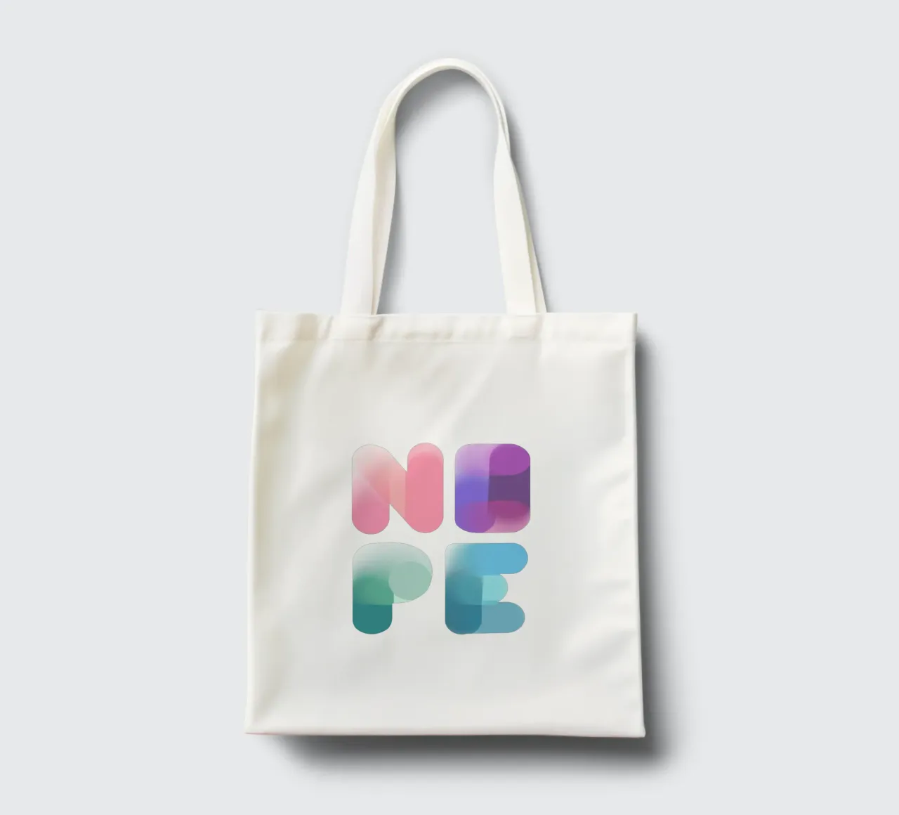 NOPE tote bag by LIMITED EDITION LETTERS