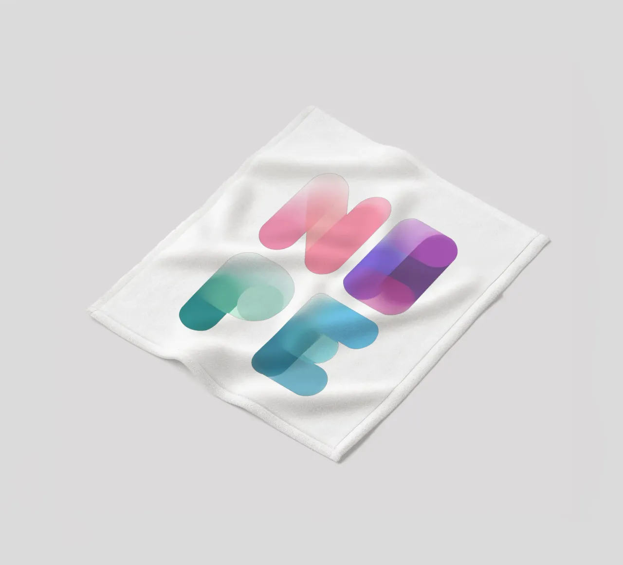 NOPE fleece blanket by LIMITED EDITION LETTERS