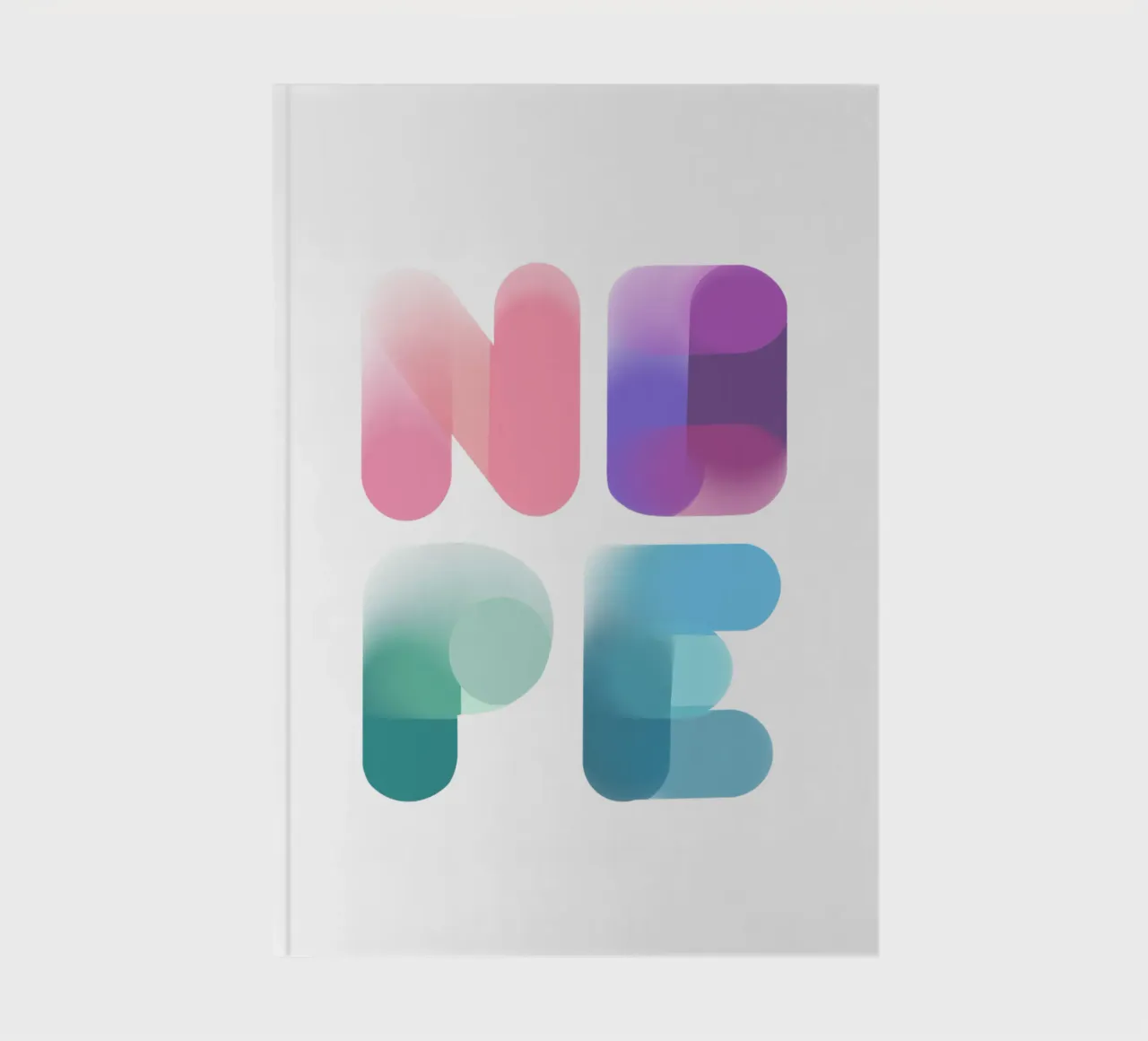 NOPE notebook by LIMITED EDITION LETTERS