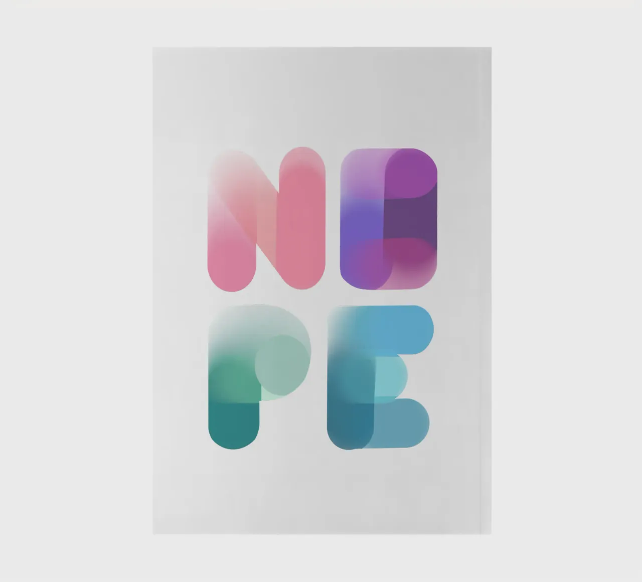NOPE notebook by LIMITED EDITION LETTERS