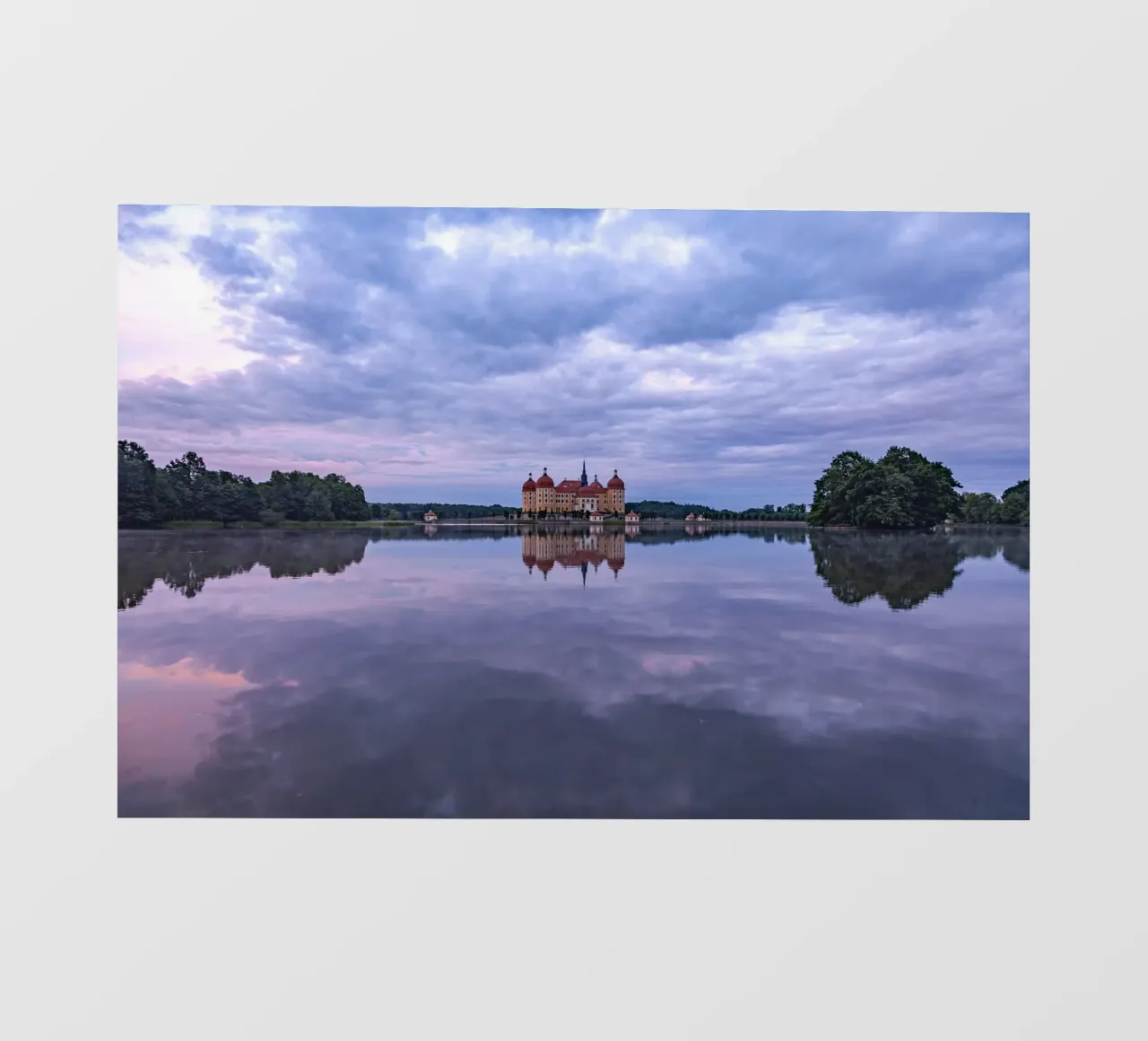 Moritzburg pellicola backlit da Reisefotografie - Bilder aus aller Welt