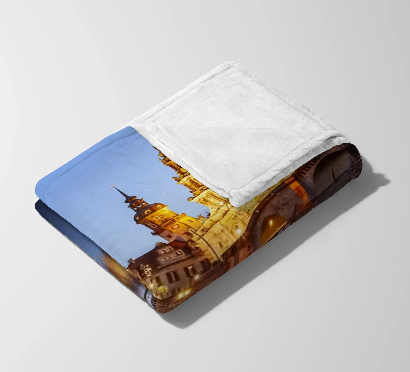 Dresden Fleecedecke von Reisefotografie - Bilder aus aller Welt