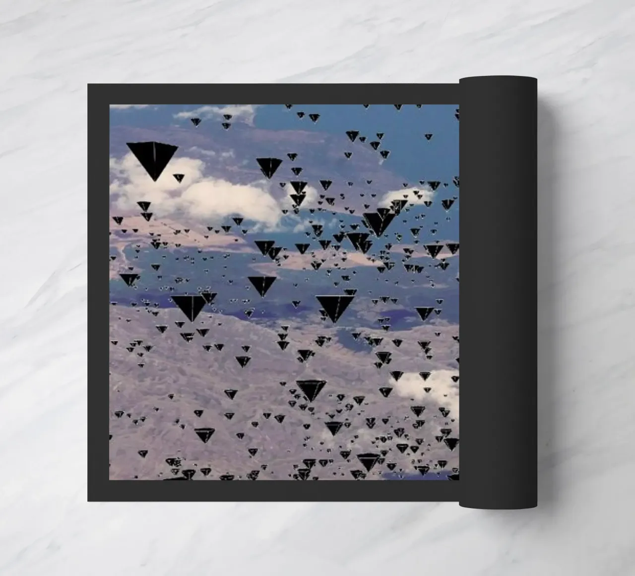 Invasion deurmat van Nicolas Messaritis