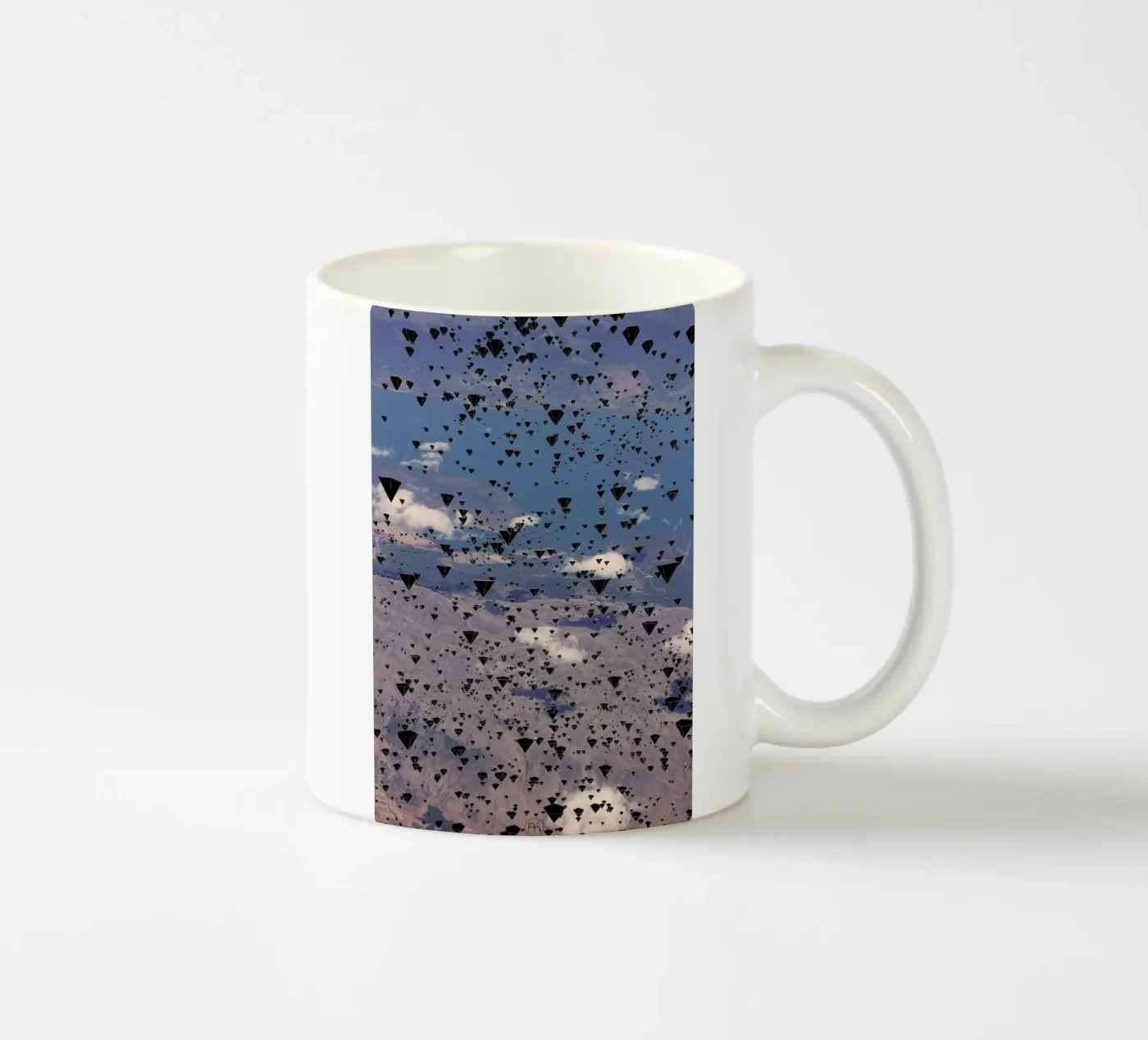Invasion ceramic mug by Nicolas Messaritis