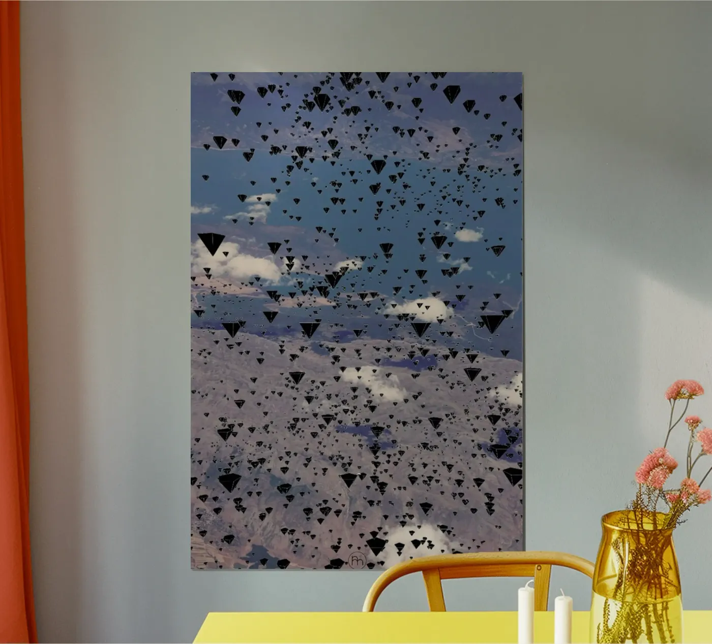 Invasion poster van Nicolas Messaritis