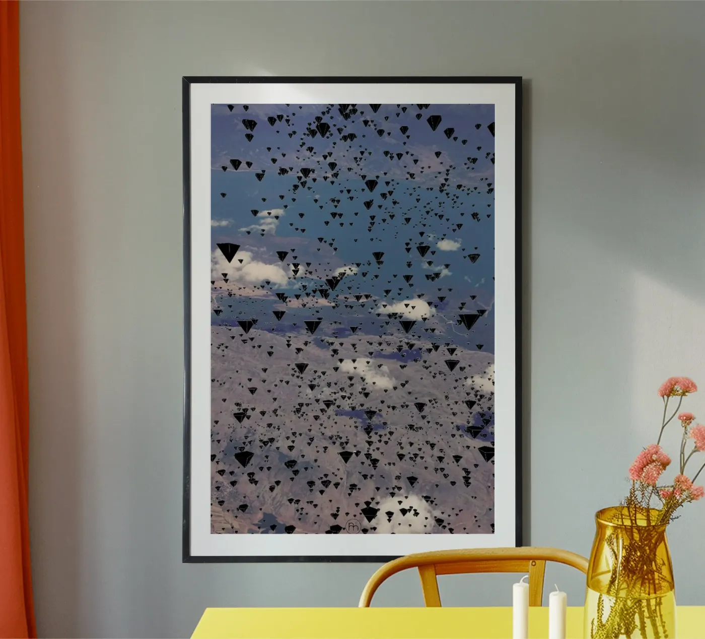 Invasion poster van Nicolas Messaritis