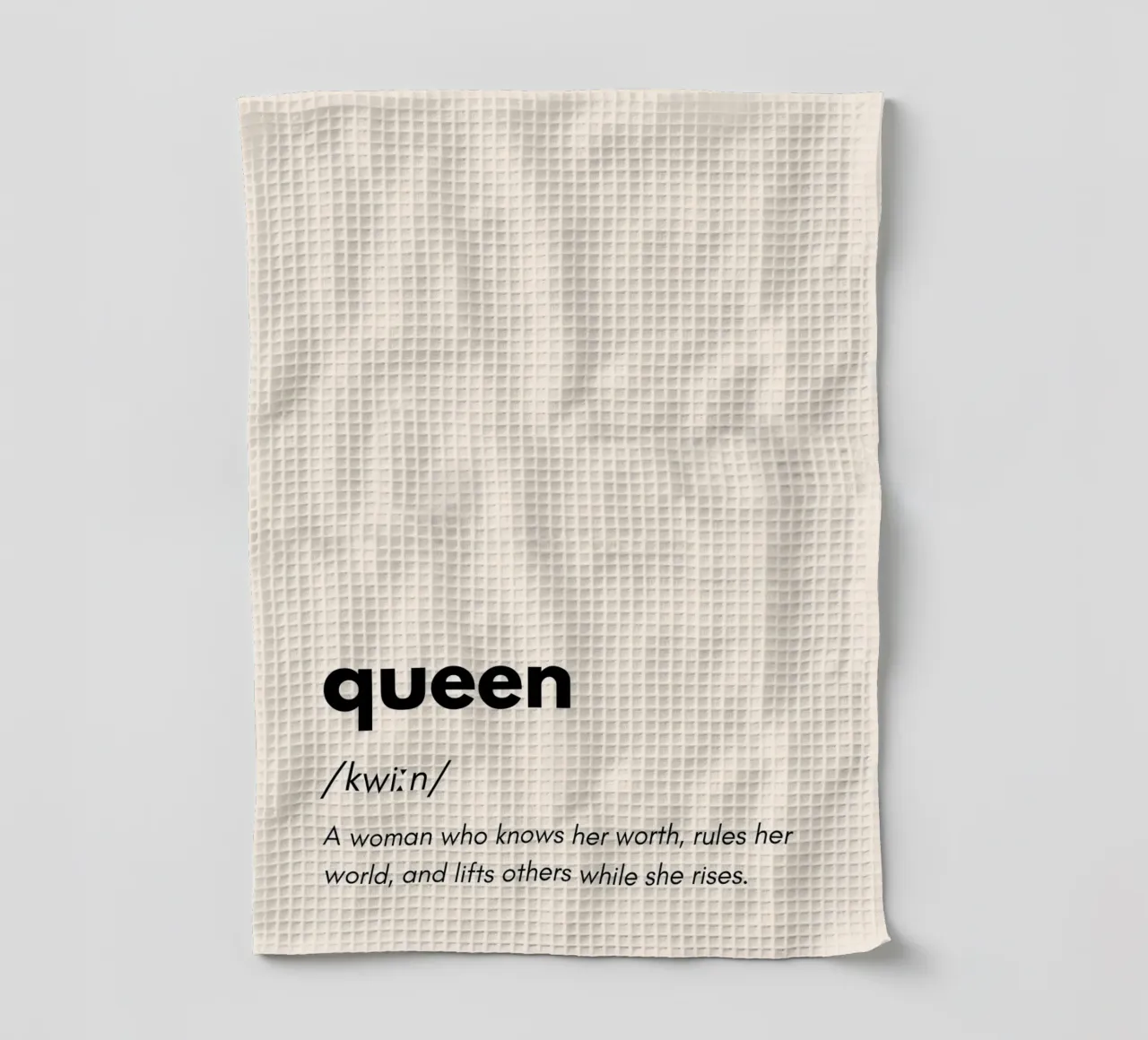 The Definition of a Queen | Female Art canovaccio da cucina da PrintCessStudio