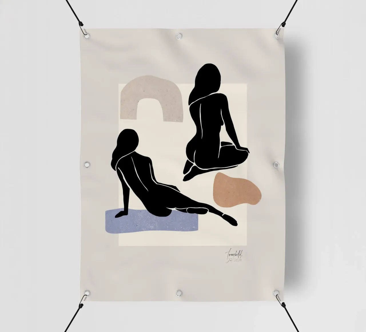 Lèger Et Simple No 55 telo in pvc da treechild