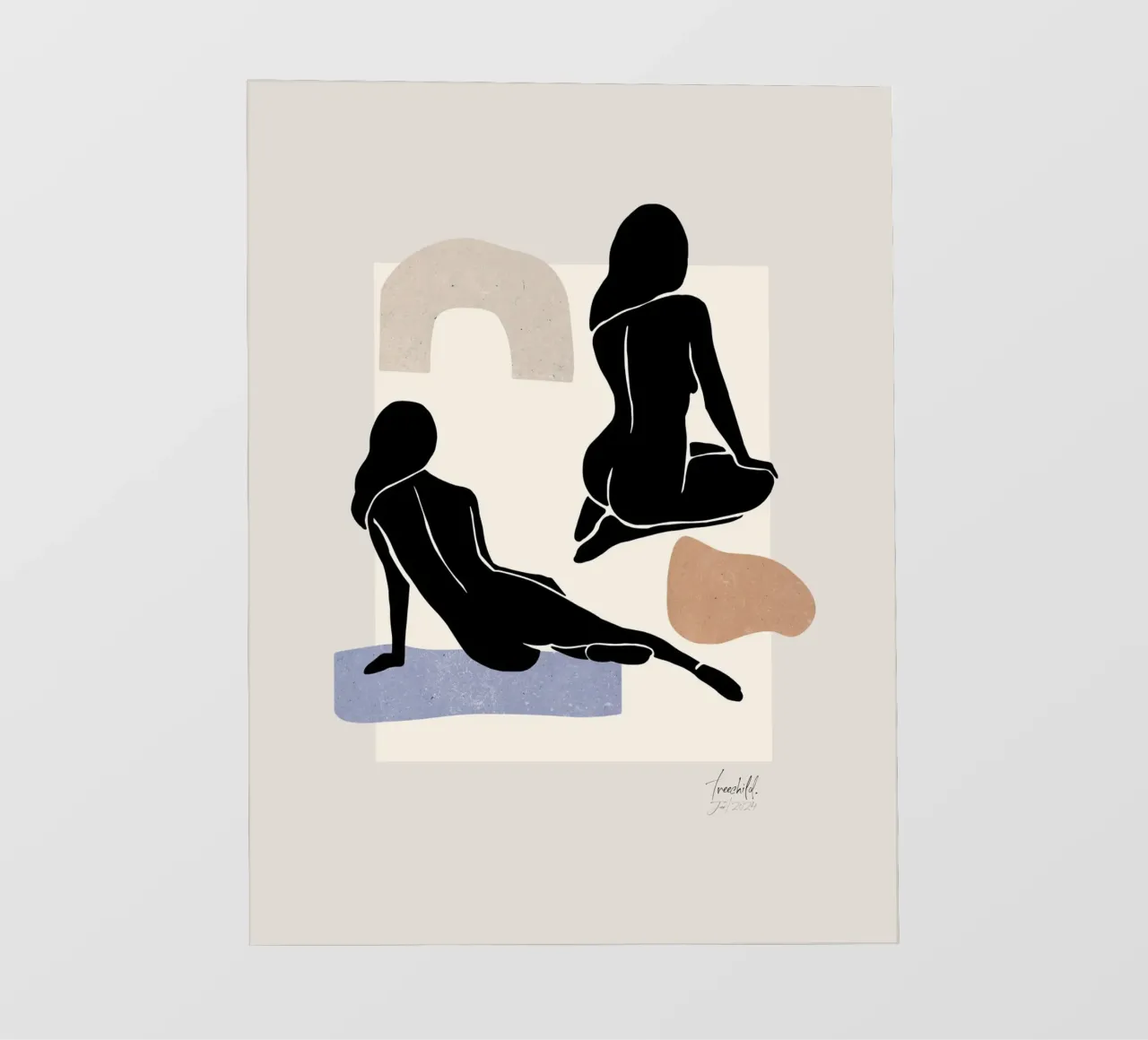 Lèger Et Simple No 55 telo in pvc da treechild