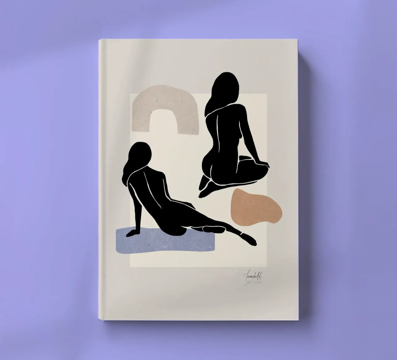 Lèger Et Simple No 55 notebook by treechild
