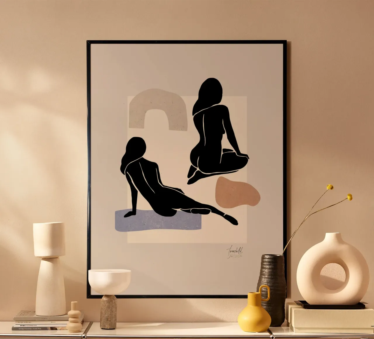 Lèger Et Simple No 55 carta hahnemühle da treechild