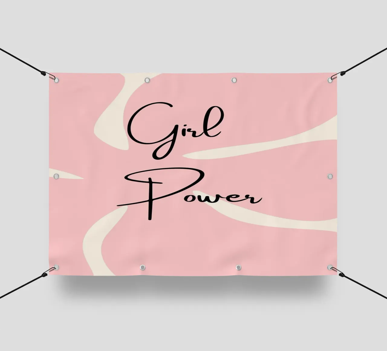 Girl Power – Bold & Feminine Print telo in pvc da PrintCessStudio