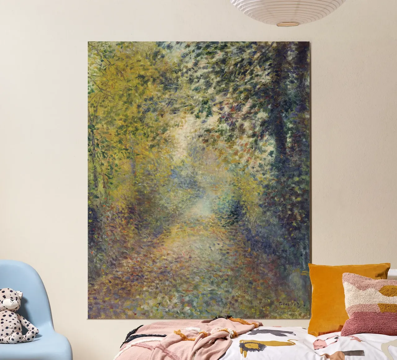 Pierre-Auguste Renoir - In den Wäldern Hahnemühle von Timeless Artworks