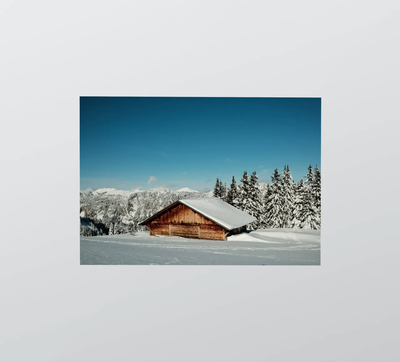 Alpine Winter Retreat sticker by FujiSwiss