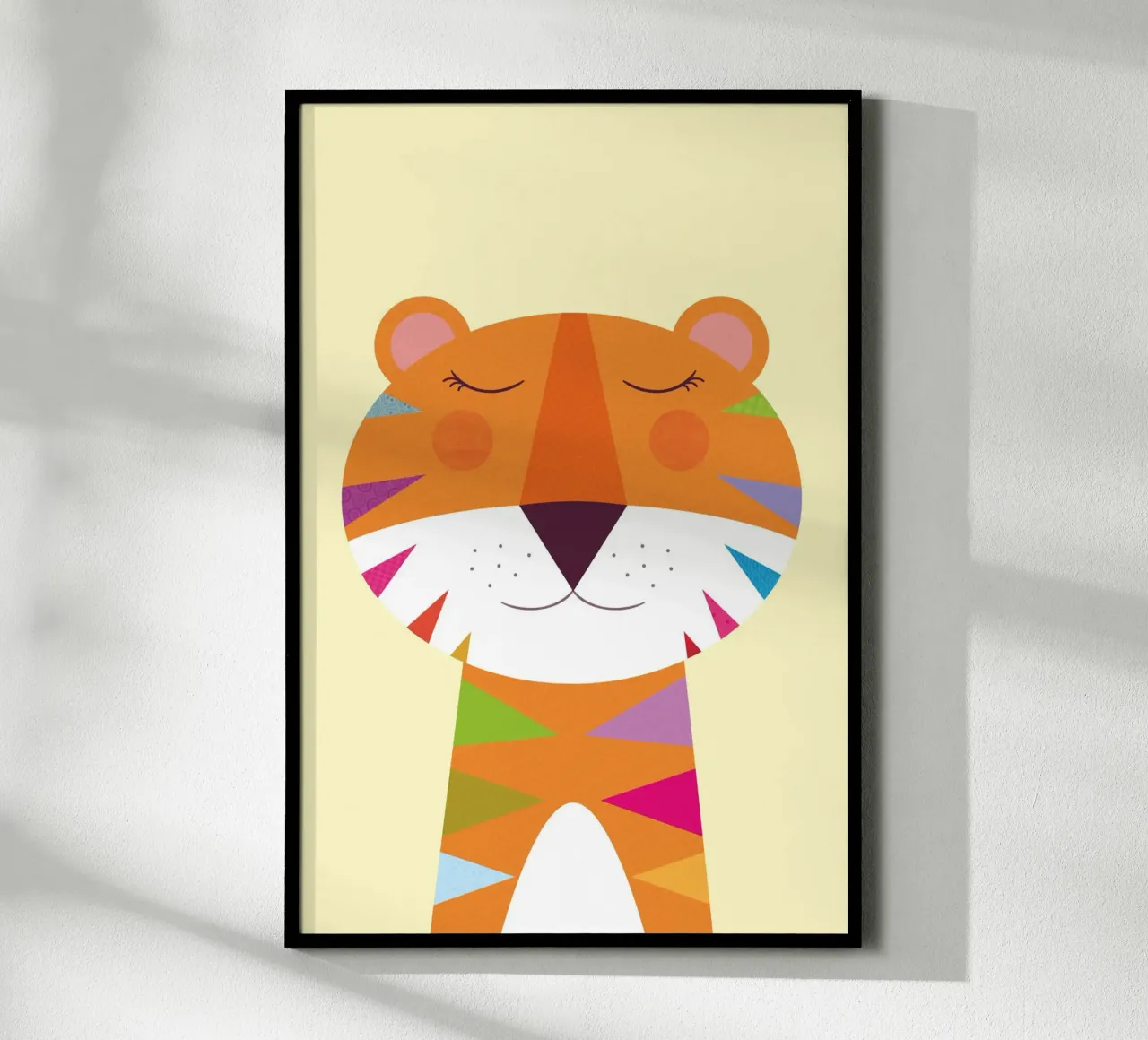Colourful Tiger Dreams hahnemühle by JaySan Studio