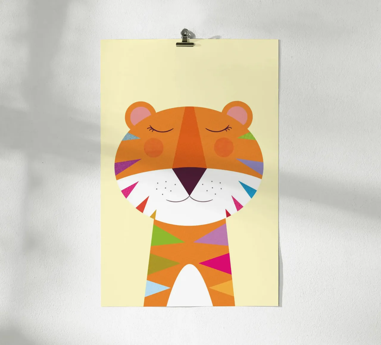 Colourful Tiger Dreams hahnemühle by JaySan Studio