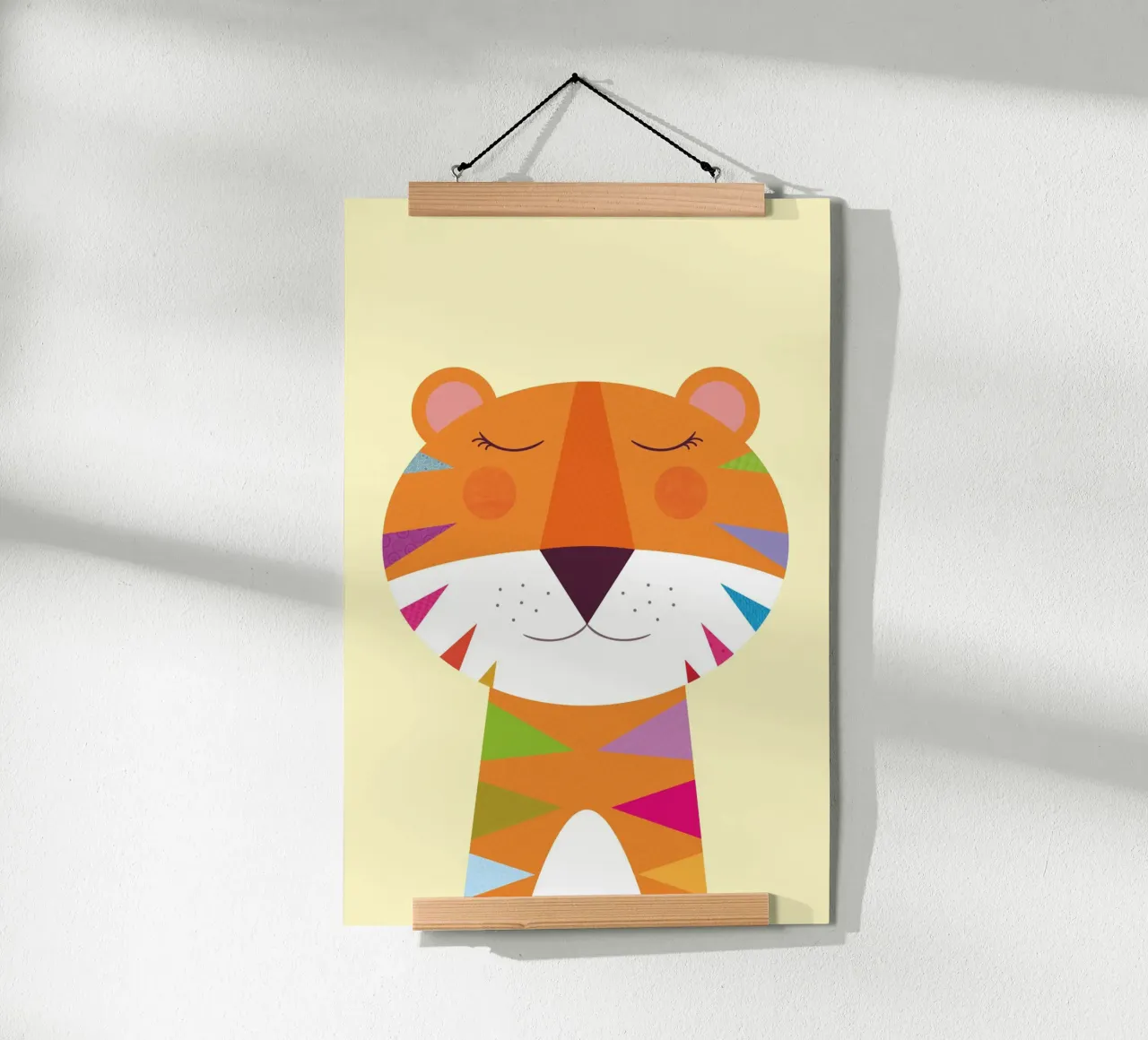 Colourful Tiger Dreams hahnemühle by JaySan Studio