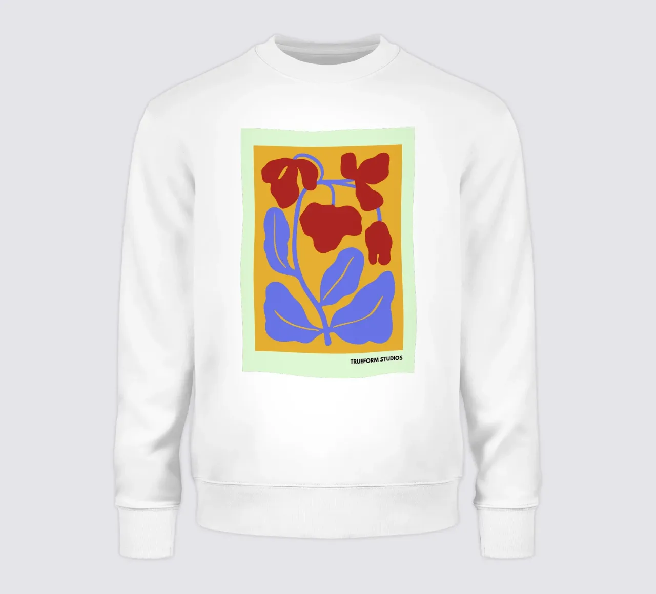 Floral Fusion - Botanical Design Art felpa da PrintCessStudio