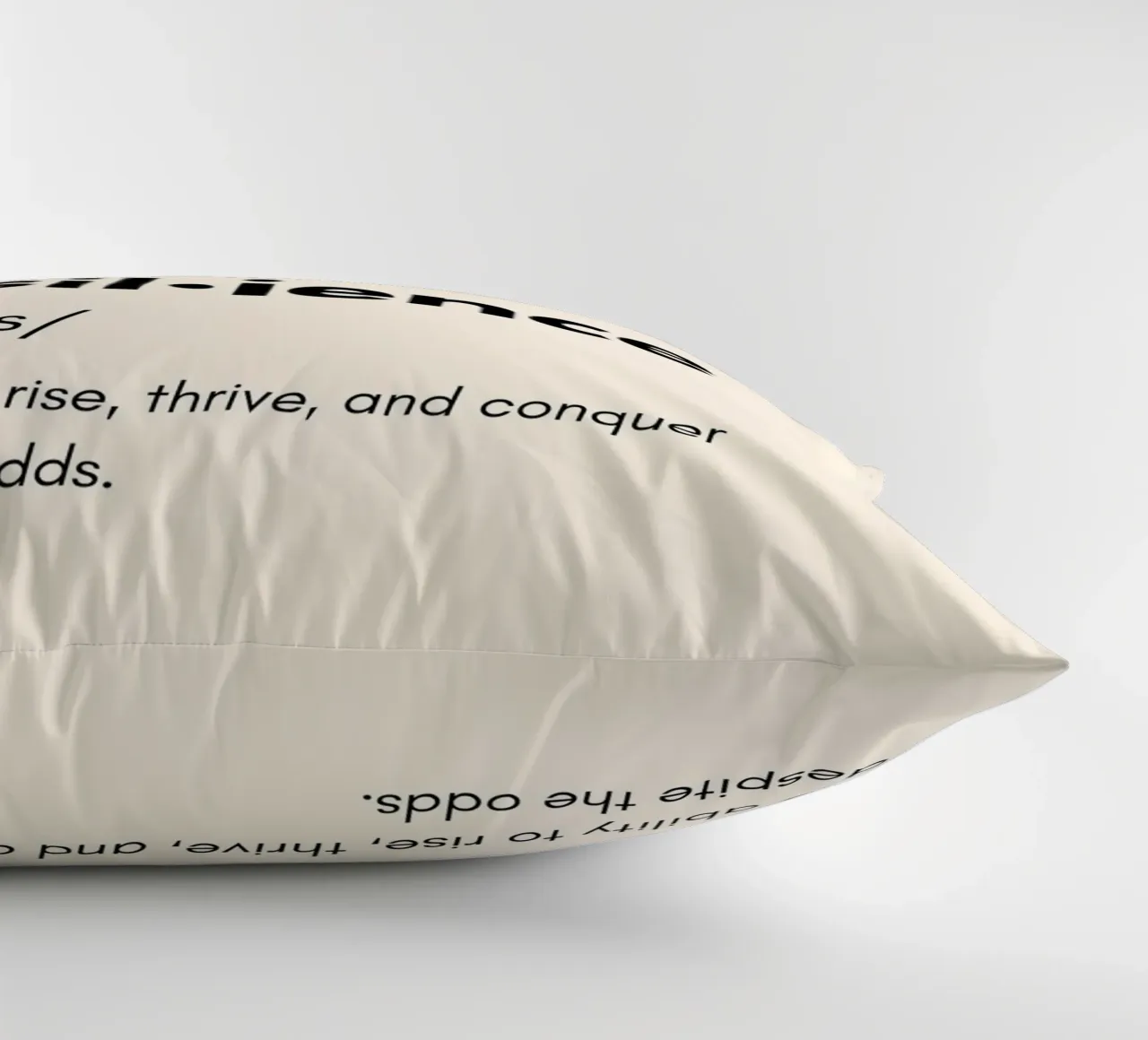 The Power of Resilience – Dictionary Art cuscino da PrintCessStudio