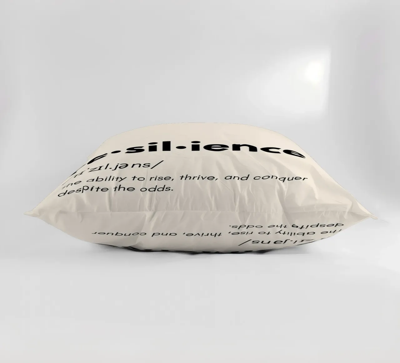 The Power of Resilience – Dictionary Art cuscino da PrintCessStudio