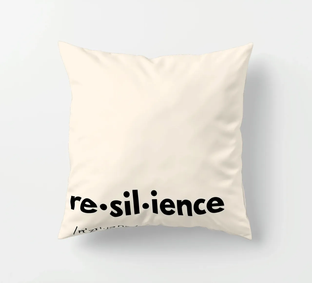 The Power of Resilience – Dictionary Art cuscino da PrintCessStudio