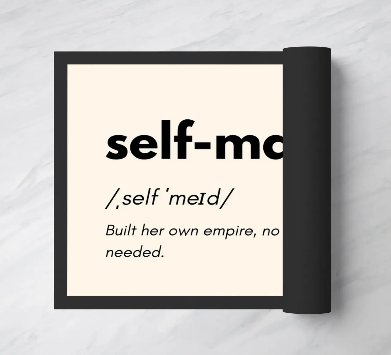 Self Made – The Journey of Hard Work | Design Art to Empower zerbino da PrintCessStudio