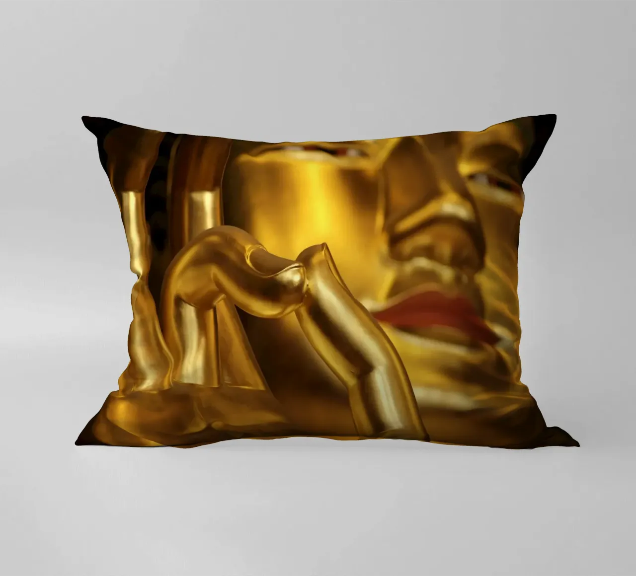 Goldener Buddha cuscino da Reisefotografie - Bilder aus aller Welt