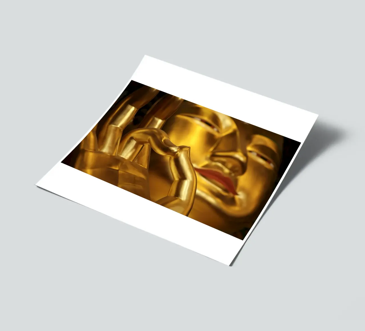 Goldener Buddha sticker sheet by Reisefotografie - Bilder aus aller Welt