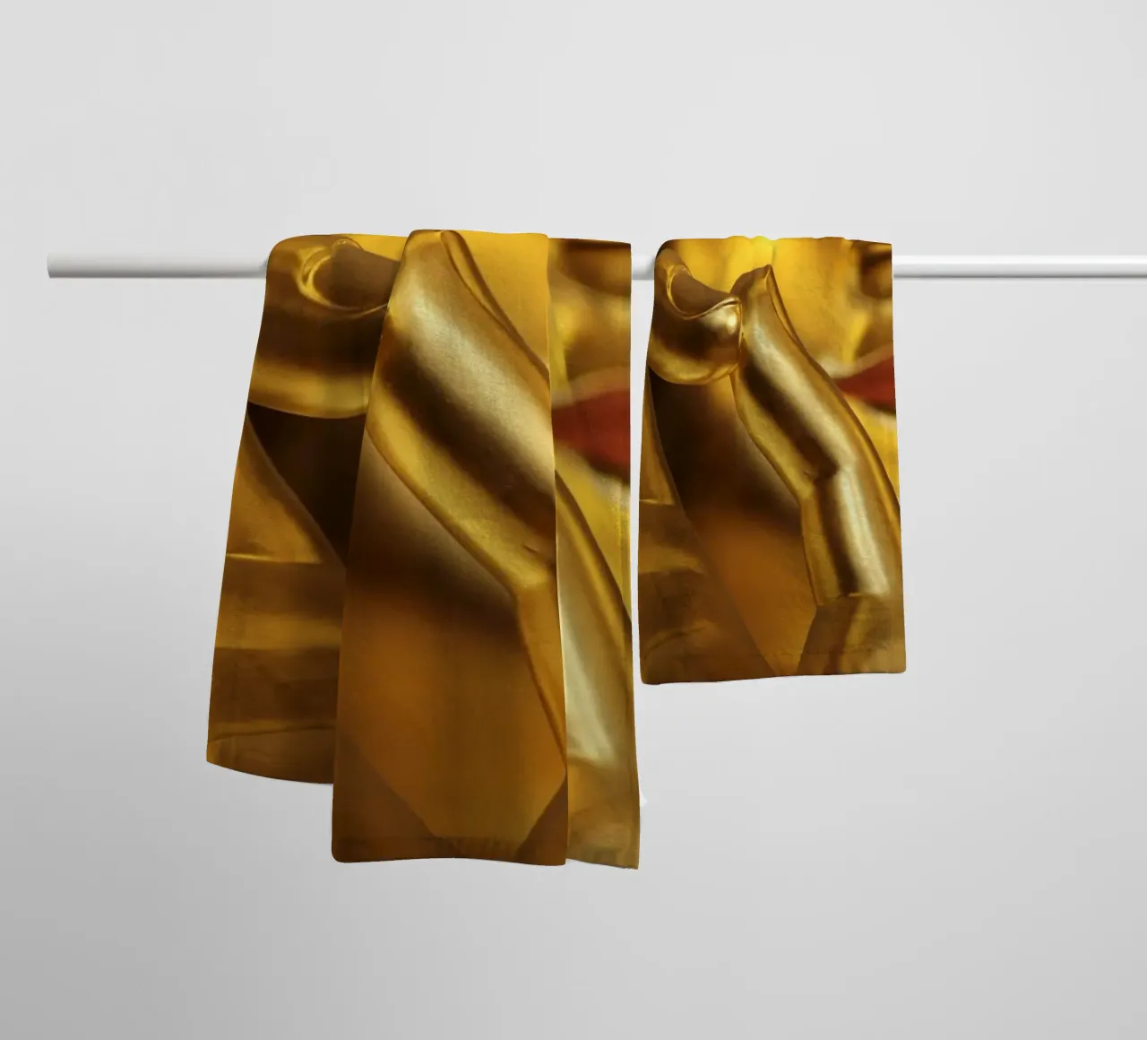 Goldener Buddha asciugamano da bagno da Reisefotografie - Bilder aus aller Welt