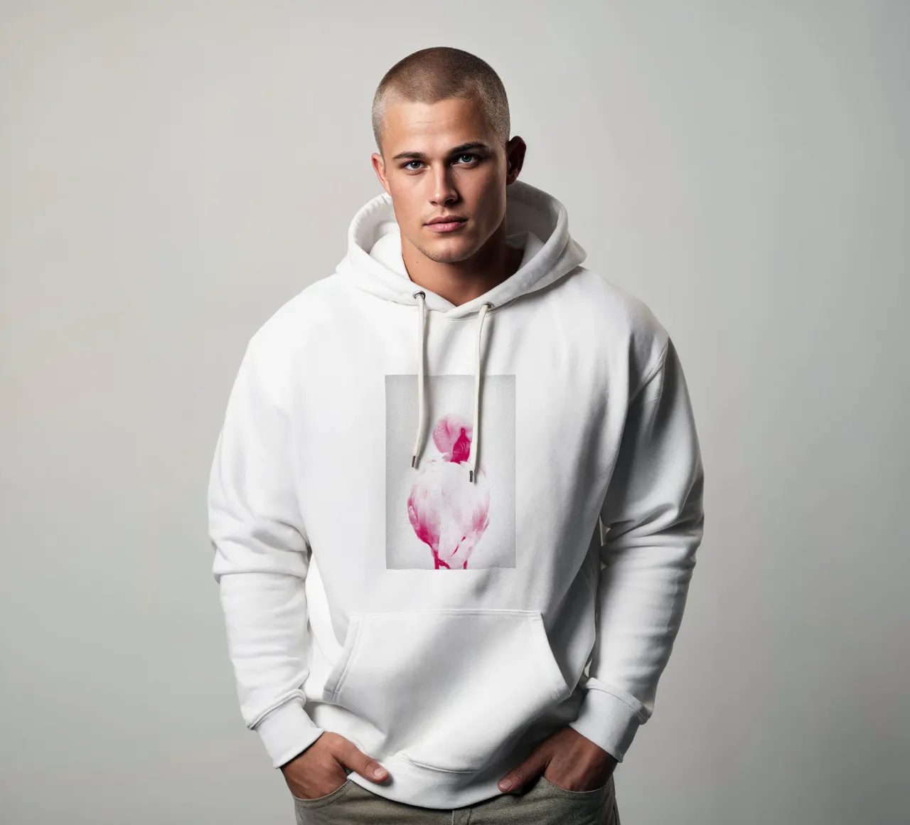 Flamingo 02 felpa con cappuccio da Froilein Juno