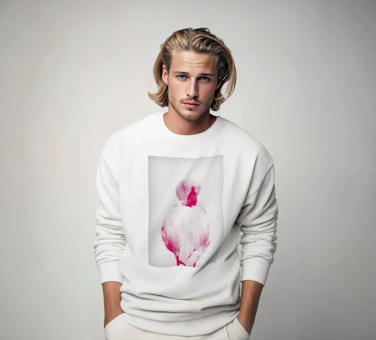 Flamingo 02 sweatshirt by Froilein Juno